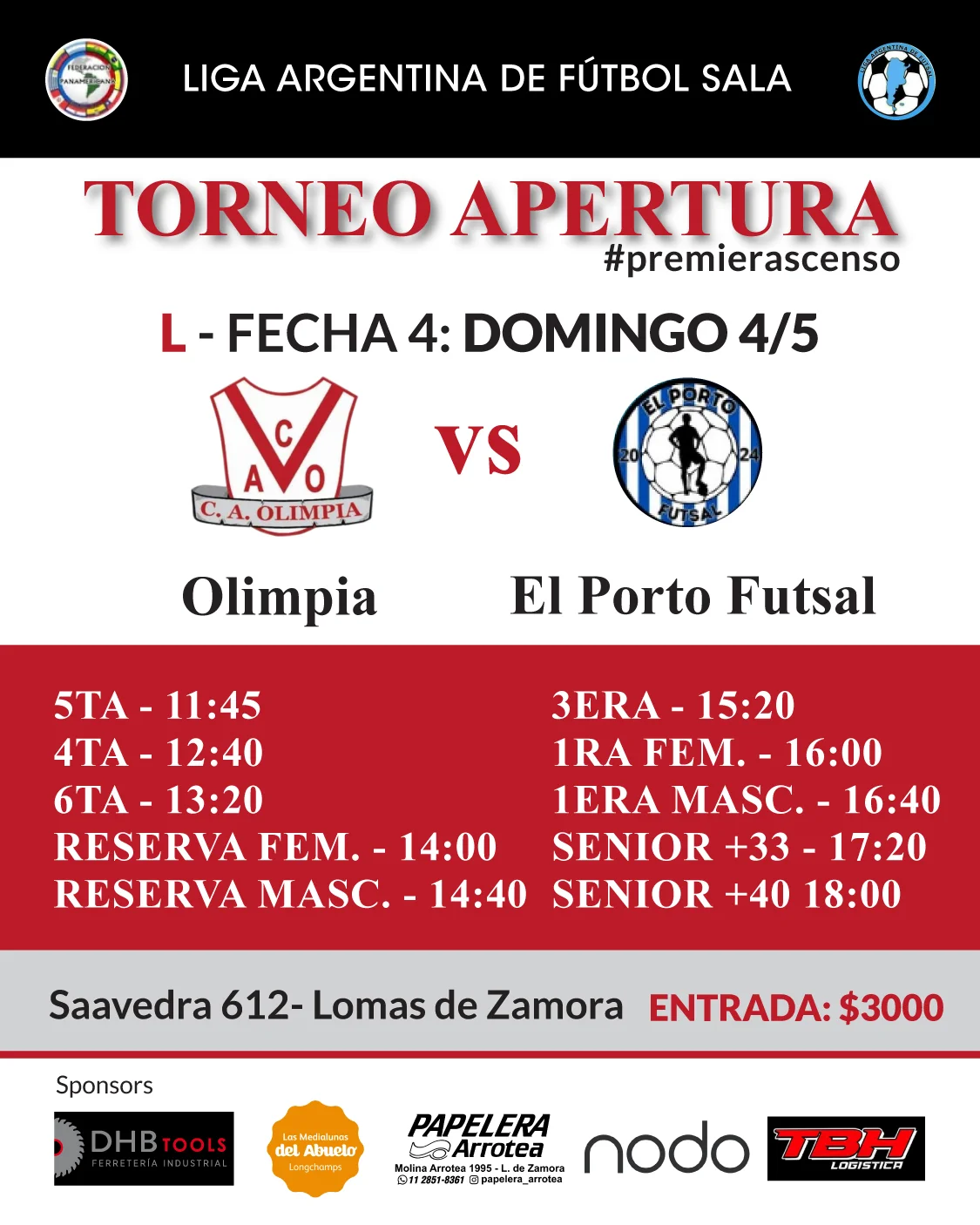 fecha 04 vs el porto